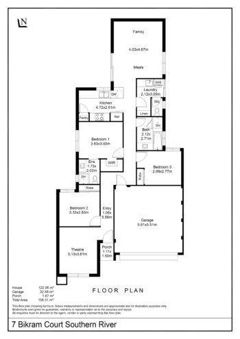 Listing image for 7 Bikram Court, Southern River  WA  6110