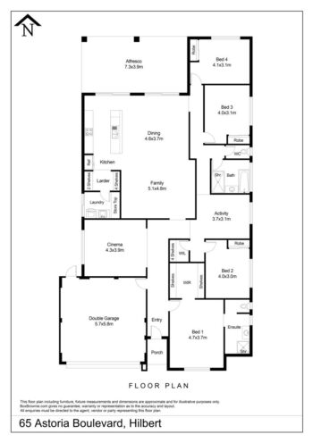 Listing image for 65 Astoria Boulevard, Hilbert  WA  6112