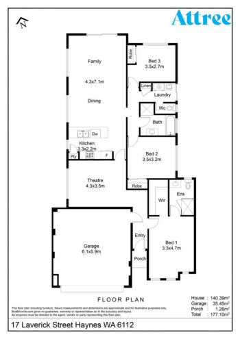 Listing image for 17 Laverick Street, Haynes  WA  6112