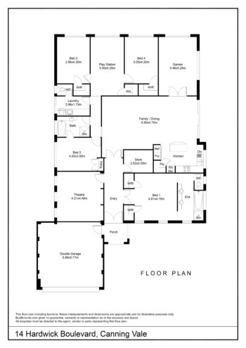 Listing image for 14 Hardwick Boulevard, Canning Vale  WA  6155