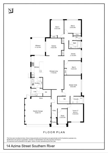 Listing image for 14 Azima Street, Southern River  WA  6110