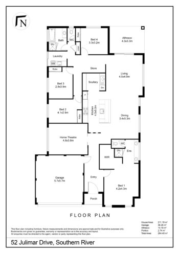 Listing image for 52 Julimar Drive, Southern River  WA  6110