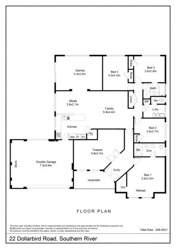 Listing image for 22 Dollarbird Road, Southern River  WA  6110