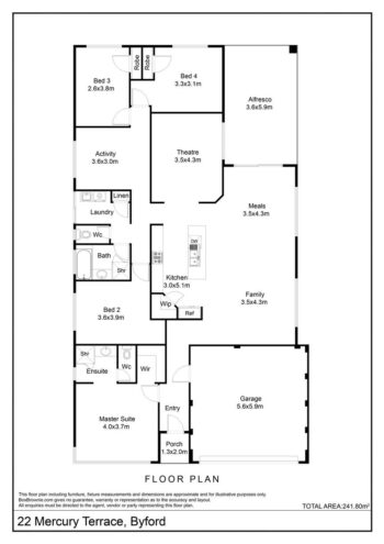 Listing image for 22 Mercury Terrace, Byford  WA  6122