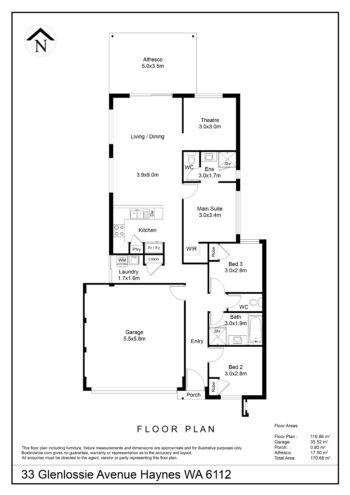 Listing image for 33 Glenlossie Avenue, Haynes  WA  6112