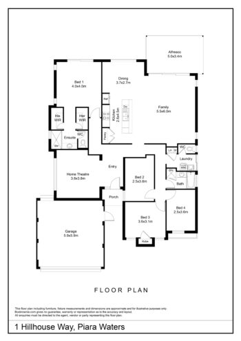 Listing image for 1 Hillhouse Way, Piara Waters  WA  6112
