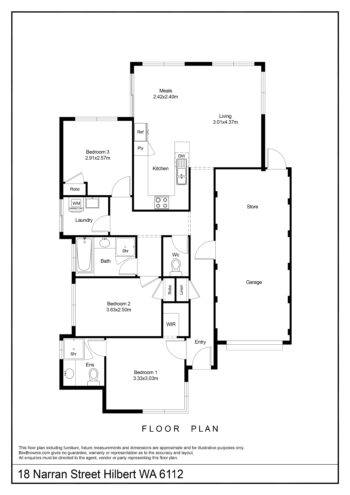 Listing image for 18 Narran Street, Hilbert  WA  6112