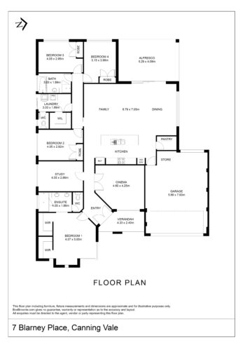 Listing image for 7 Blarney Place, Canning Vale  WA  6155