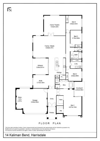 Listing image for 14 Kaliman Bend, Harrisdale  WA  6112