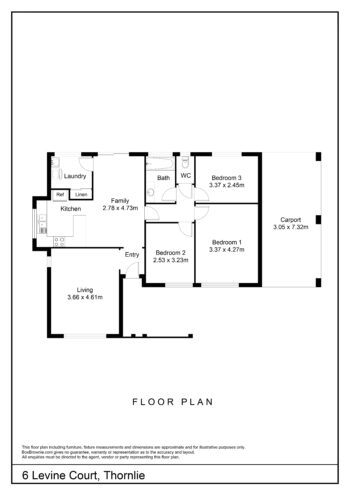 Listing image for 6 Levine Court, Thornlie  WA  6108