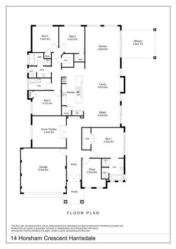 Listing image for 14 Horsham Crescent, Harrisdale  WA  6112