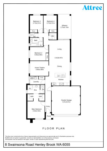 Listing image for 8 Swainsona Road, Henley Brook  WA  6055