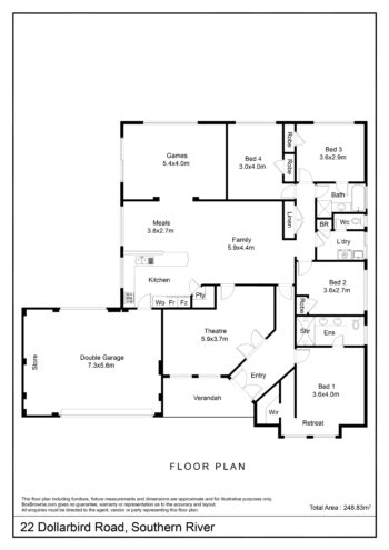 Listing image for 22 Dollarbird Road, Southern River  WA  6110
