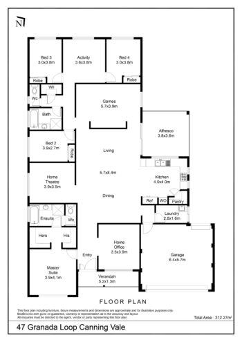 Listing image for 47 Granada Loop, Canning Vale  WA  6155